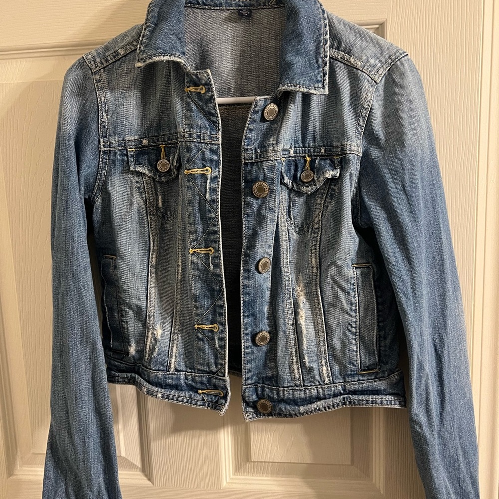 American Eagle Outfitters Blue Jean Jacket